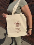 Cafecito con Xi Reusable Tote Bag